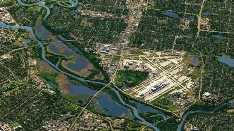 A map-style view highlighting Saint Paul and the eastern Twin Cities in the 651 area code region of Minnesota.